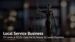 Legal Services Promotion: Growing Conversions By Twice While Reducing Their Cost