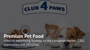 Google Ads as a Brand Awareness Tool — Club4Paws Case Study
