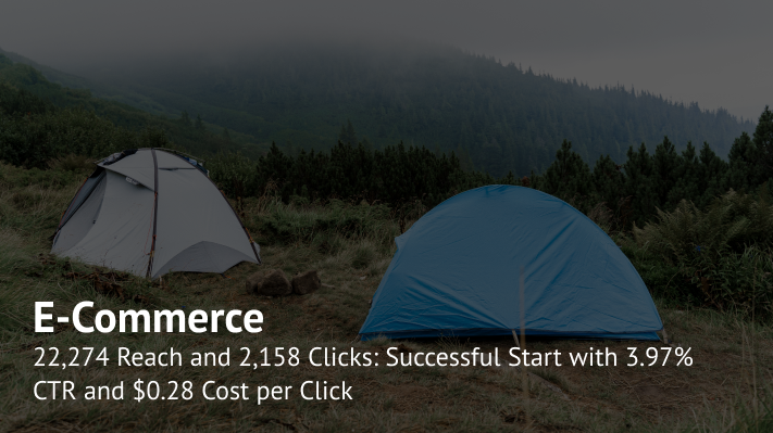 How We Helped Our Client To Make $12,448.11 in a Week Selling Tents During Black Friday 2021