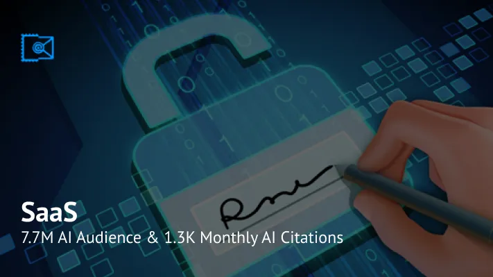 How a SaaS Brand Reached a 7.7M AI Audience Through GEO & AI Search Optimization