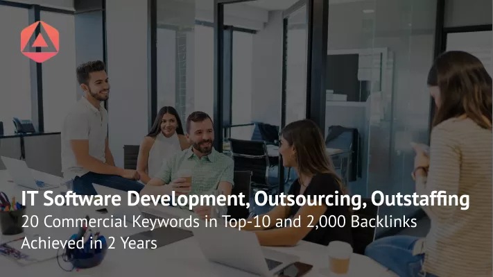 SEO promotion of Avenga IT company - case study