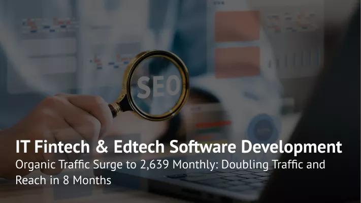 Geniusee: Content Marketing SEO for an IT Company