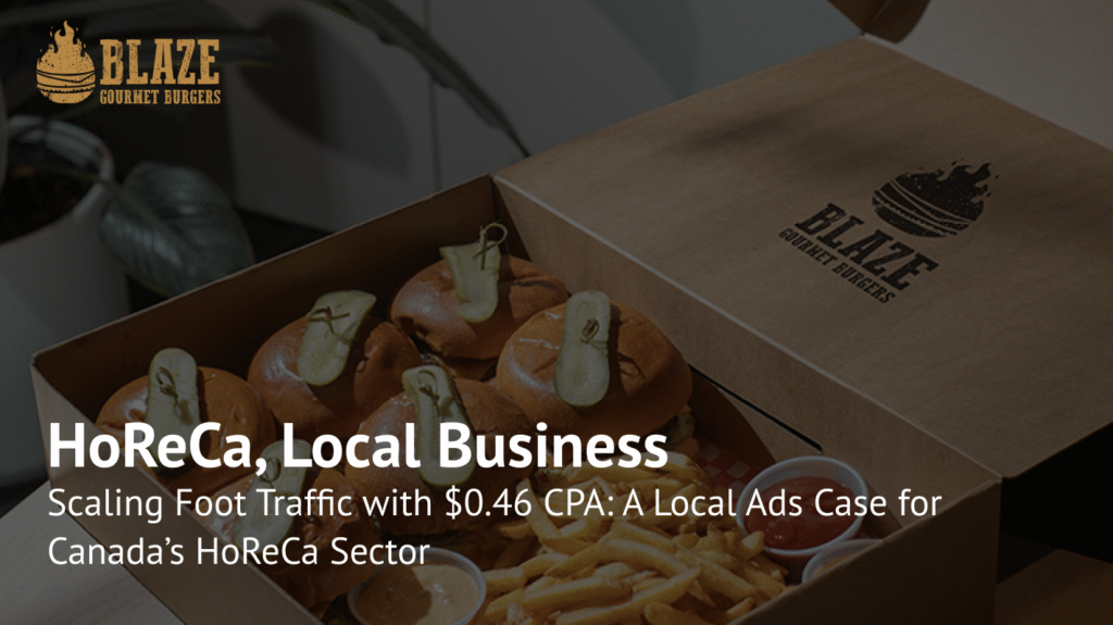 Local Google Ads Campaign for HoReCa: Over 1,000 Interactions in Just 2 Months